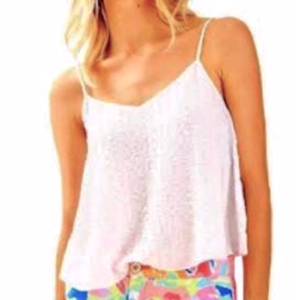 Lilly Pulitzer White Top